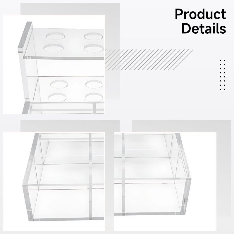 Multi Tiered Dental Composite Resin Syringe Organizer Rack With Easy Access - Image 3