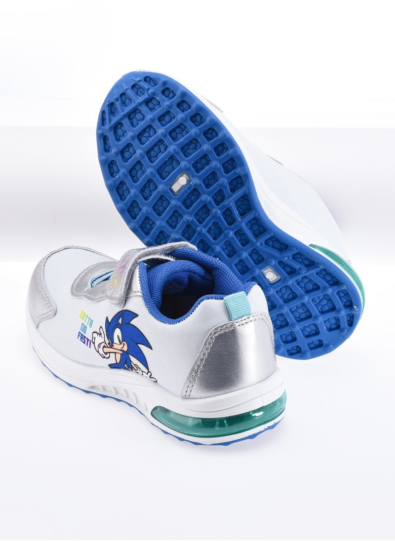 SONIC - Comic Kicks By Urban Haul  Sonic the Hedgehog Sports Shoes with Light For Boys - Image 1