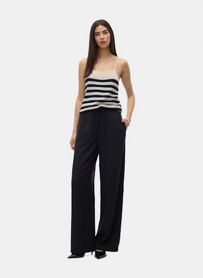 VERO MODA VERO MODA Womens Bree Highwaist Long Loose Tencel Pants  - Image 1