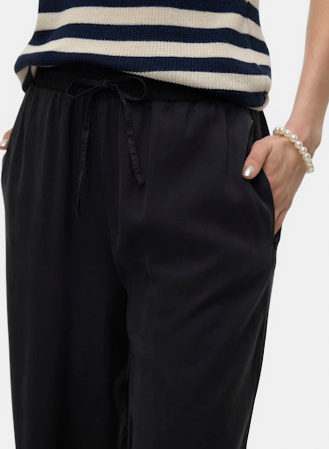 VERO MODA VERO MODA Womens Bree Highwaist Long Loose Tencel Pants  - Image 4