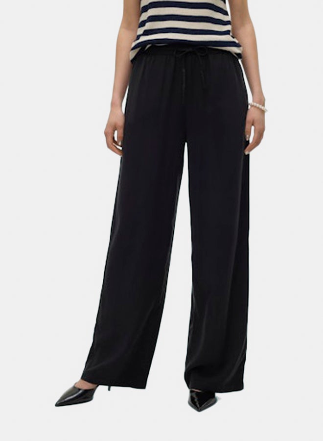 VERO MODA VERO MODA Womens Bree Highwaist Long Loose Tencel Pants  - Image 2