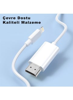 iPhone 11 12 13 14 Pro Max iPad 10.2 10.9 2m HDMI Display Cable EP-808H - pzsku/Z49E09AC1B46105E961CCZ/45/_/1728061658/75432bf6-f583-44e1-a5c9-ed471940a770