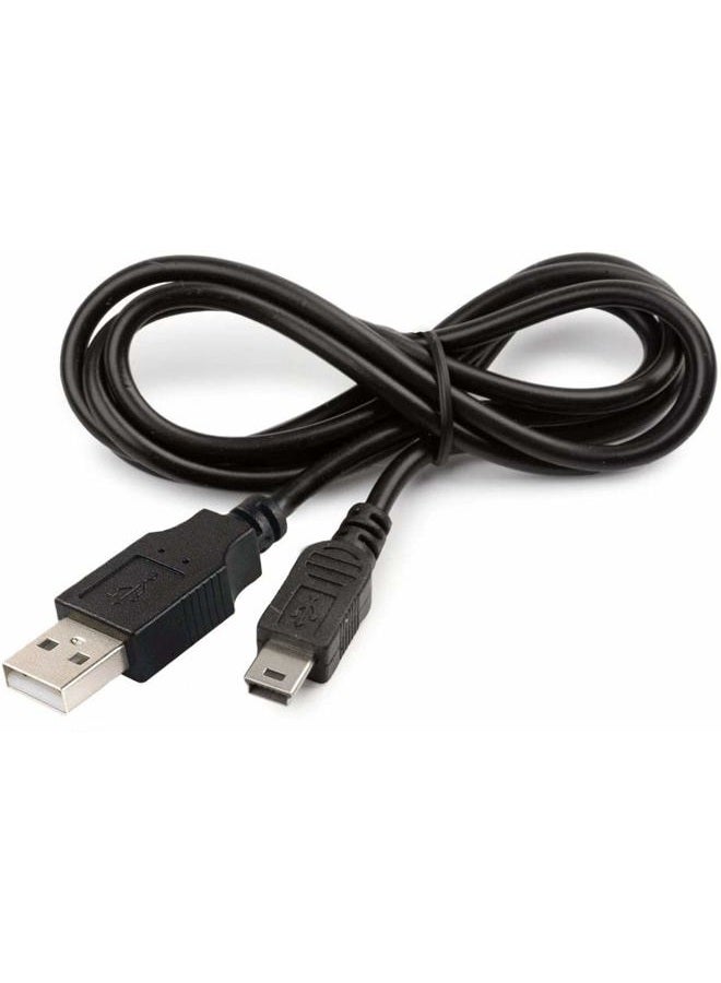 Akingdleo USB Charger Data Cable Cord Lead Compatible for Coby MP3 MP-610 MP-620 MP-705 MP-707 MP-715 (5ft Black) - Image 1