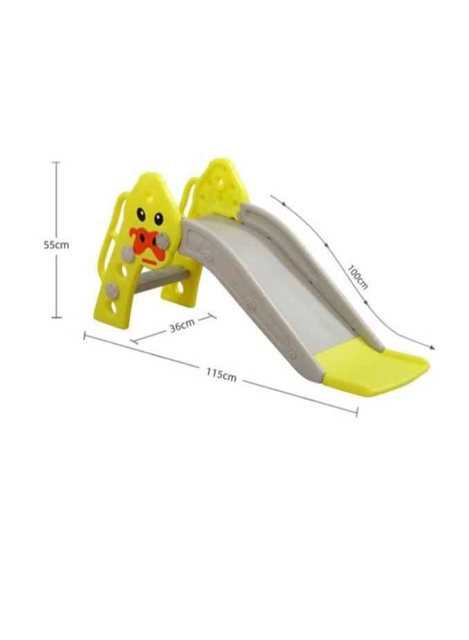 FULL JOY Duck Slide With Basketball, Yellow - Image 2