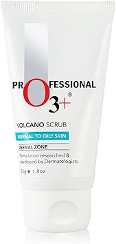 O3 Volcano Scrub 50g Normal To Oily Congested Skin Exfoliation Deep Cleansing Blackhead Removal Pore Minimization Skin Care Exfoliant Scrub O30252 - Image 1