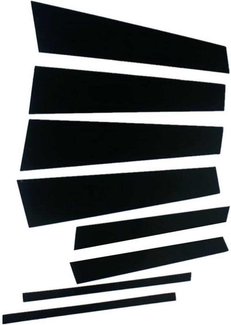 DEMULAX 8PCS Gloss Black Pillar Posts for BMW X6 - Image 1