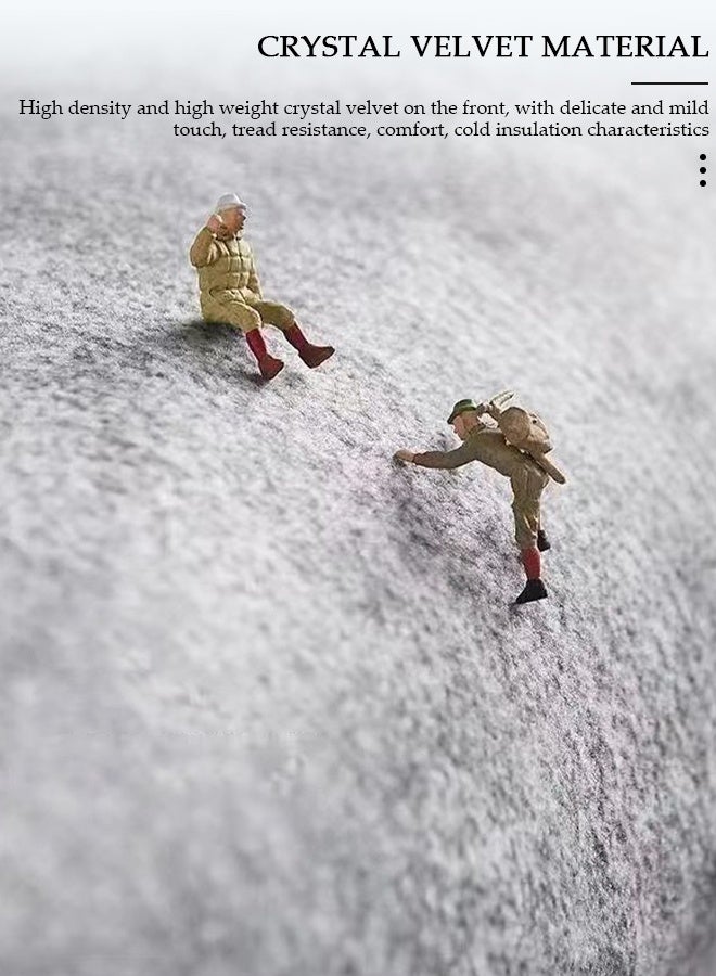 DUNISO سجادة كبيرة غير قابلة للانزلاق، سجادات غرفة المعيشة قابلة للغسل بسيطة، سجادة مقاومة للبقع بملمس ناعم، سجادات غرفة النوم الزخرفية بأسلوب حديث، سجادات مستطيلة لطاولة القهوة والأريكة والبطانية داخل المنزل للأطفال، سجادة أرضية زخرفية للمنزل - Image 2