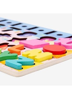 FSC 7-in-1 Wooden Educational Montessori Toy for Kids – Fishing Game, Car Shapes, Color Rings, Numbers, Letters, Math Symbols & Magnetic Thread – Ages 3+  - Image 3