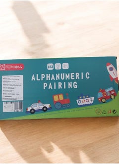 FSC 7-in-1 Wooden Educational Montessori Toy for Kids – Fishing Game, Car Shapes, Color Rings, Numbers, Letters, Math Symbols & Magnetic Thread – Ages 3+  - Image 2