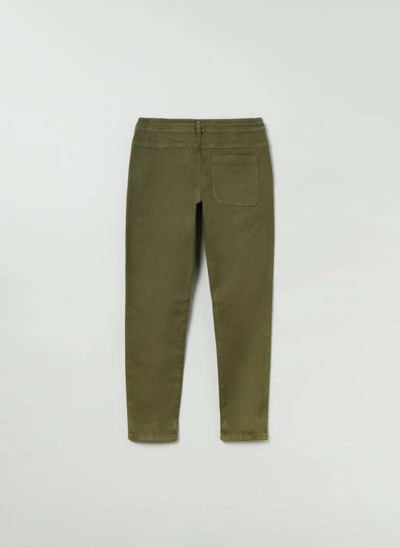 Ovs OVS Grand&Hills Cotton And Lyocell Joggers