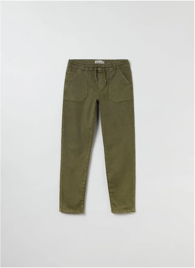 او في اس OVS Grand&Hills Cotton And Lyocell Joggers