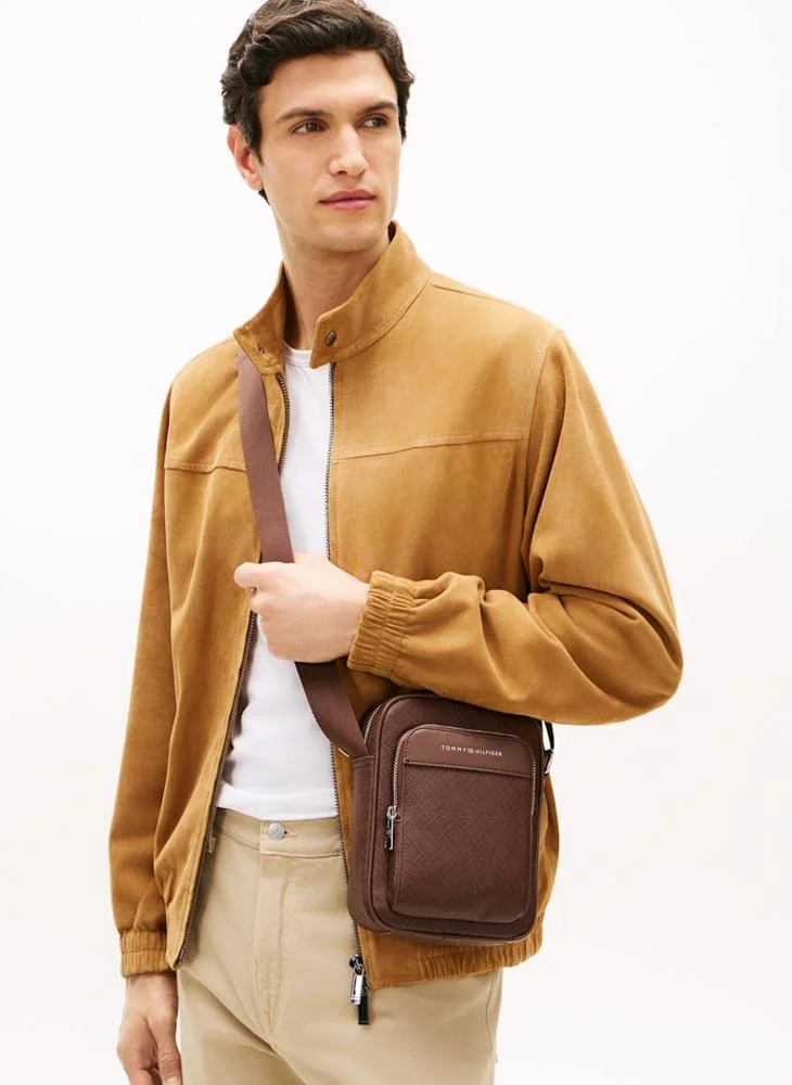 TOMMY HILFIGER  Flag Monogram Mini Reporter Crossbody for Men | Best Price UAE