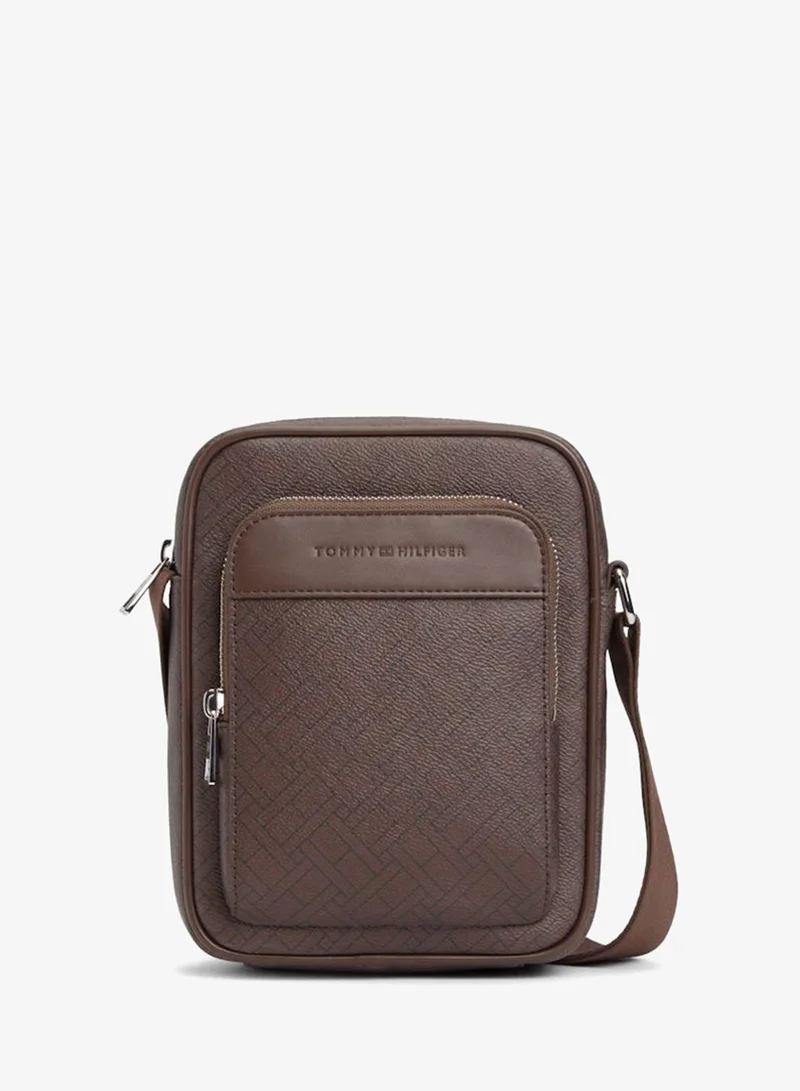 Flag Monogram Mini Reporter Crossbody