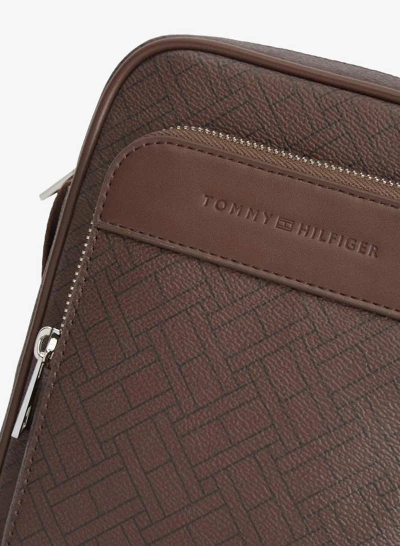 TOMMY HILFIGER  Flag Monogram Mini Reporter Crossbody for Men | Best Price UAE