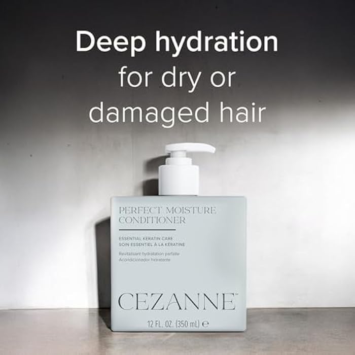 Cezanne Perfect Moisture Conditioner – Deep Hydrating & Frizz?Free, Keratin & Quinoa – 12 fl oz - Image 2