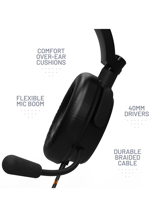 4GAMERS C6-100 HEADSET - BLACK - Image 5