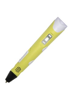 3D Printing Pen With ABS Holder And 1 Roll 10m PLA Filament Yellow