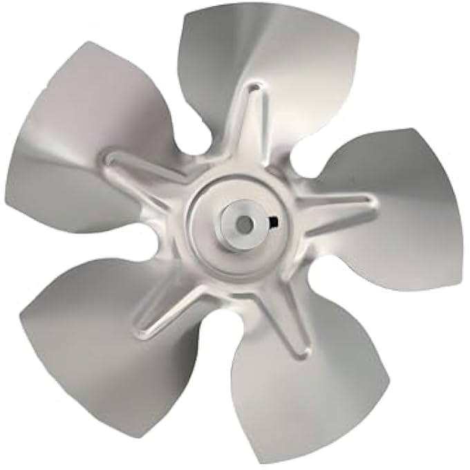 OIL FIRED HEATERS FAN BLADE 8 1/4'' 097293-01 M23147 71-024-2000, FITS DESA, REDDY, MASTER, ALL PRO, SEARS, KNIPCO, DAYTON AND MANY MORE KEROSENE FORCED AIR HEATERS - Image 3