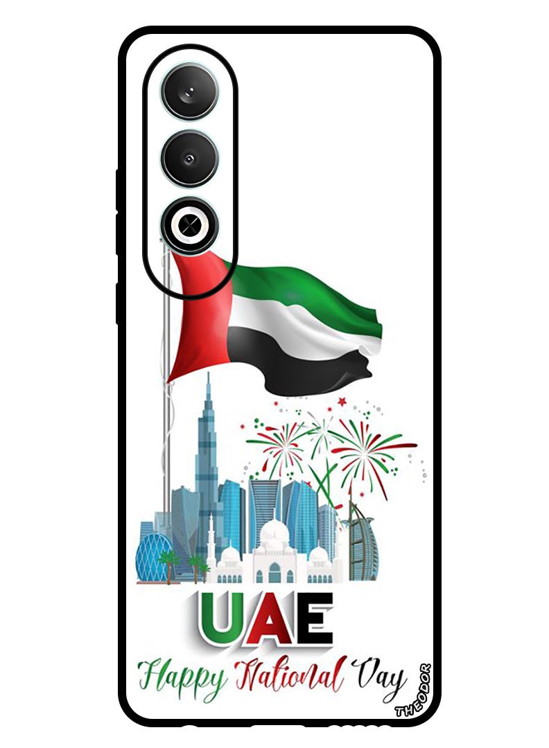 Theodor Protective Case Anti Scratch Shock Proof Bumper Cover For Oppo K12 Uae National Day - Image 1
