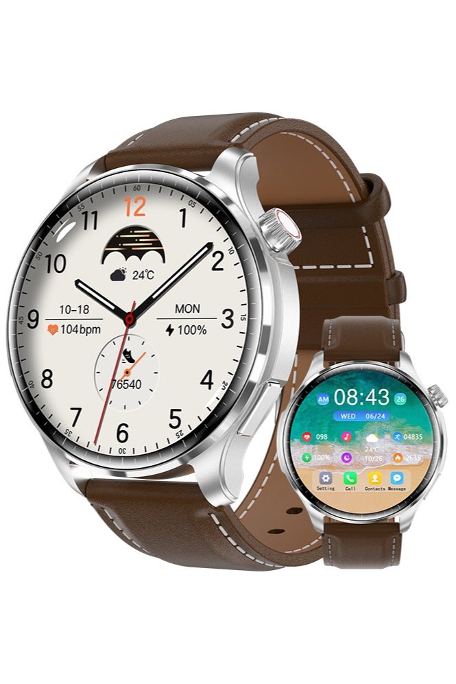 RollsTimi  New Bluetooth Smartwatch, 1.53-Inch TFT Touch-Screen Smart Watch, Bluetooth Call, Message Reminder, DIY Personalized Settings, Menstrual Period Reminder, Multi-Practical Functions, Sports Sleep Health Monitoring, Long Battery Life - Image 1