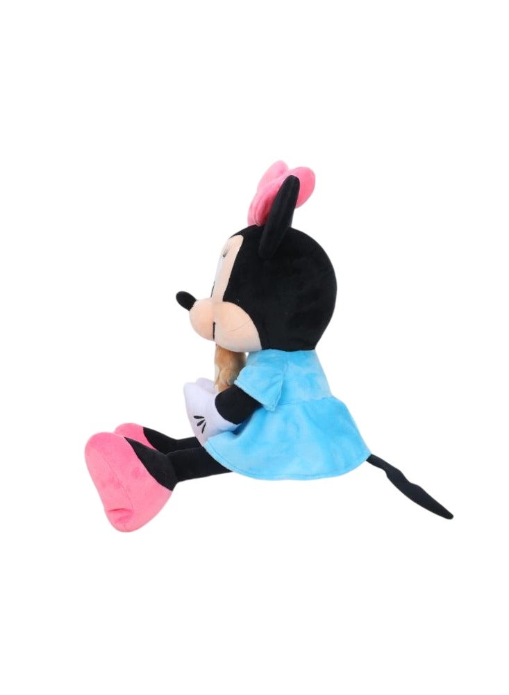 ديزني مجموعة ديزني ميني دمى محشوة "عناق وحب" بحجم 18 بوصة | دمية ناعمة | ميني ماوس - Image 3