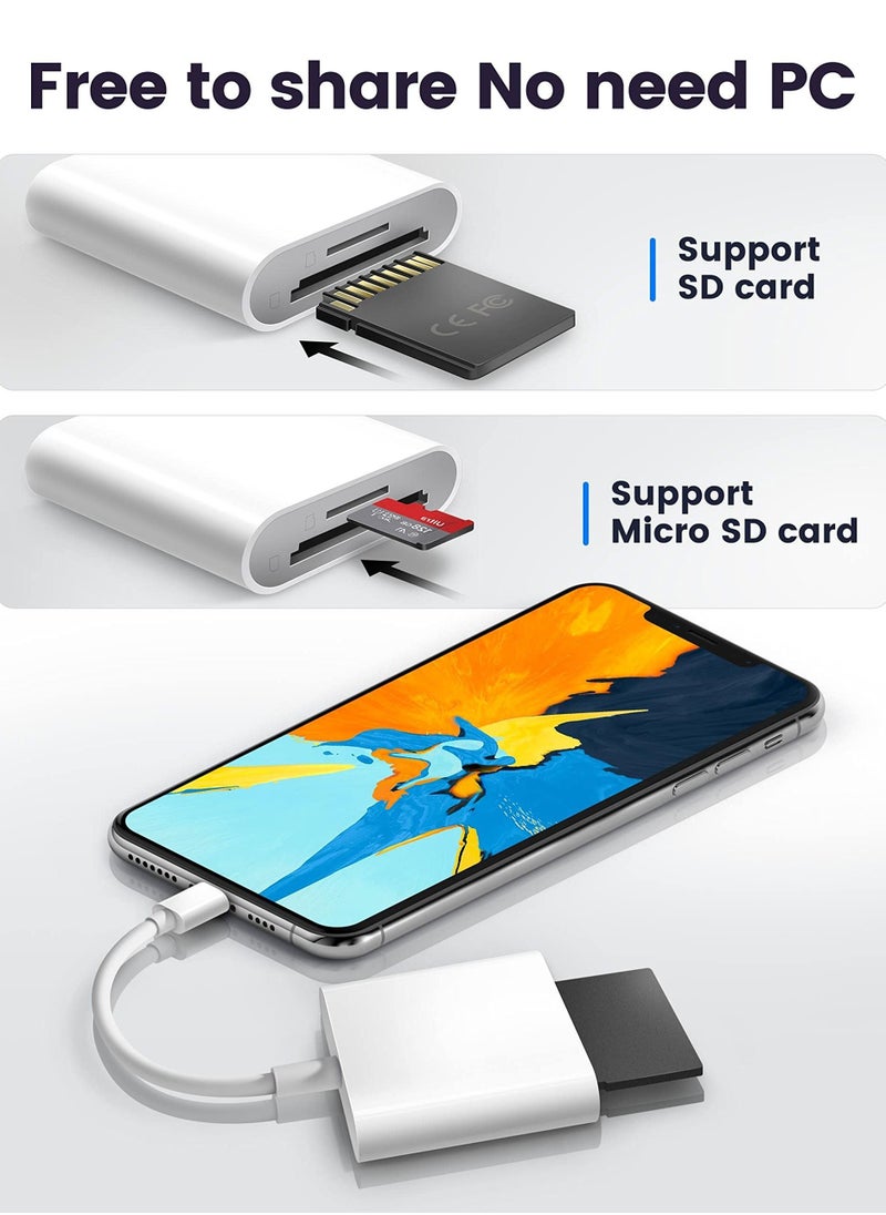 Y&D - SD Card Reader Micro with Dual Slots Compatible - Image 1