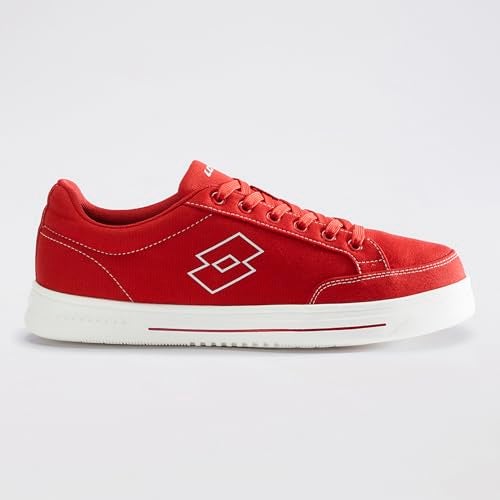 Lotto Men Strada Vele Red Sneakers - Image 5