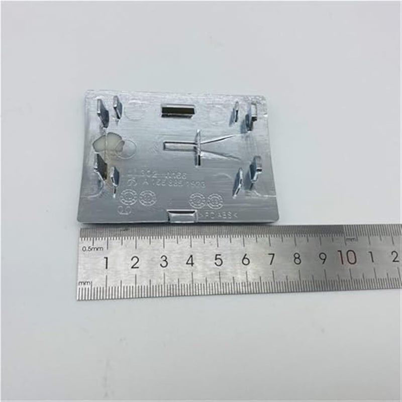 Vuzmode Chrome Silver Tow Hook Eye Cover for ML GLE Class - Image 5