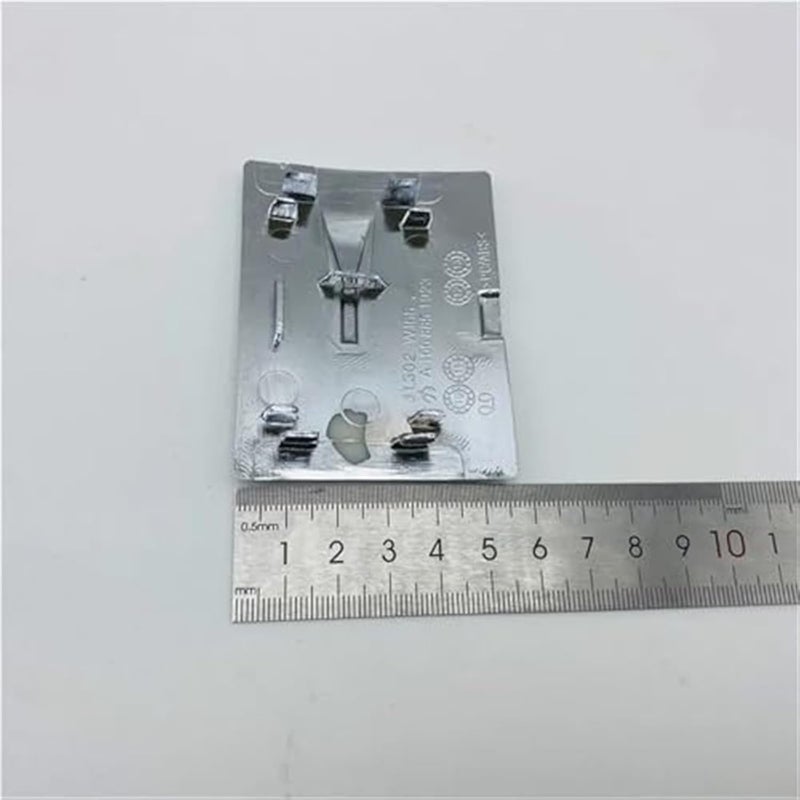 Vuzmode Chrome Silver Tow Hook Eye Cover for ML GLE Class - Image 2