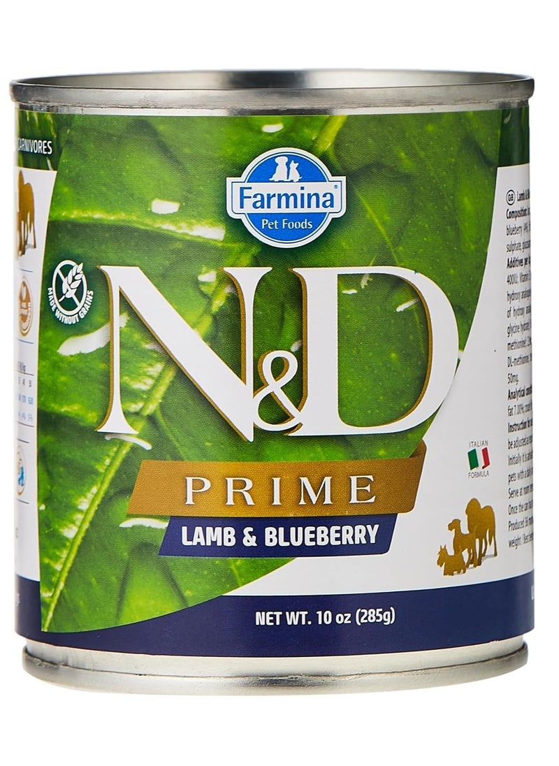 Farmina Farmina N&D Dog Prime Lamb & Pump & Bluberry 285g  - Image 1