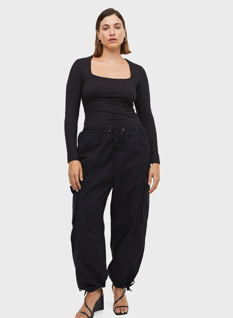 H&M Square Neck Top