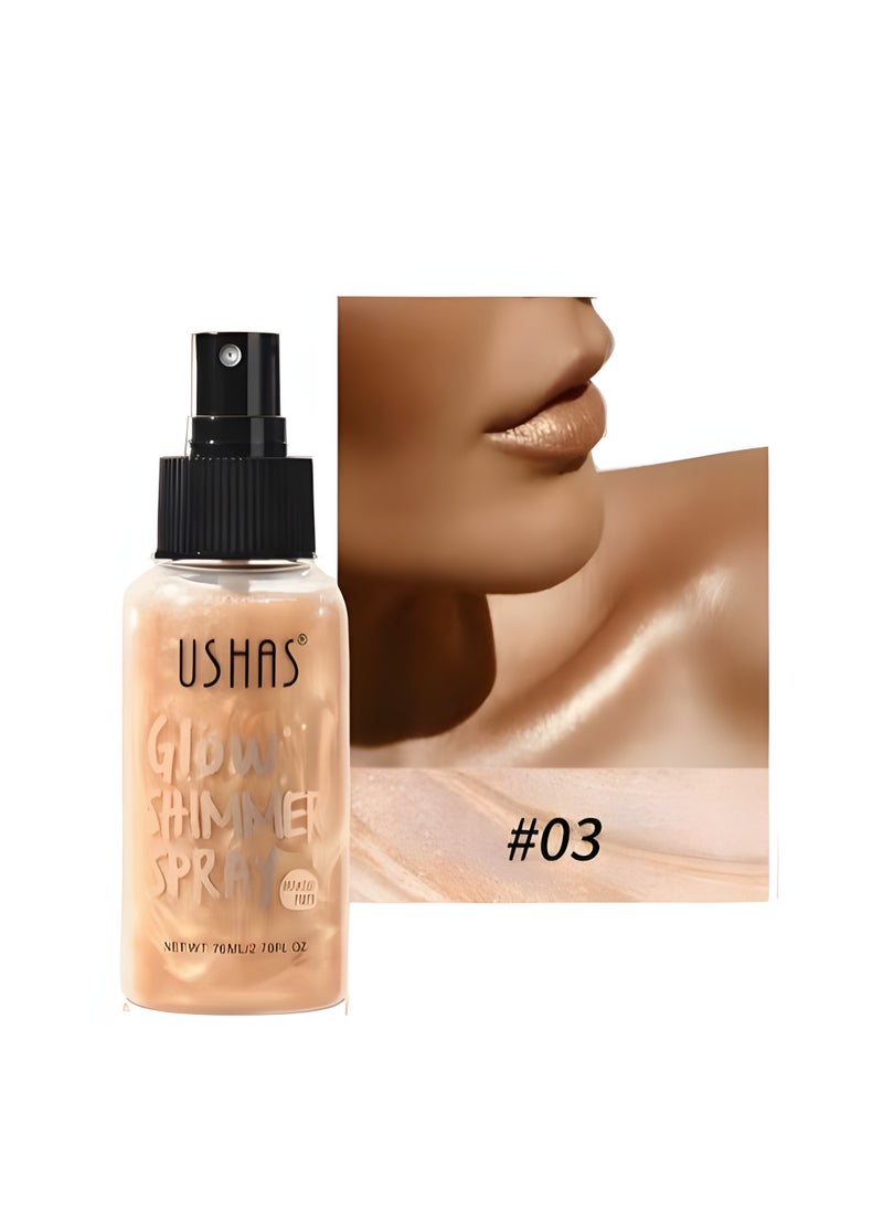 Ushas Highlighter Glitter Face & Body Highlighter  - Image 1