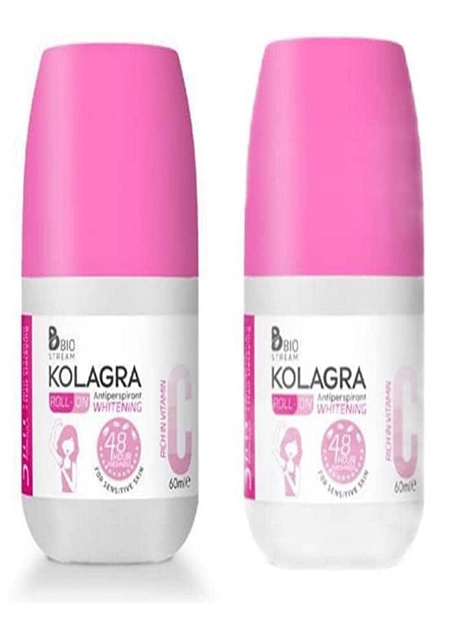 KOLAGRA Whitening Roll on 2*1 Pack 1+1 Cotton Candy - Image 2