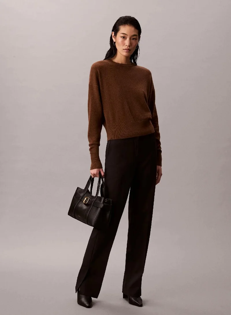 Calvin Klein Black Belted Small Tote Bag for Women | Best Price UAE