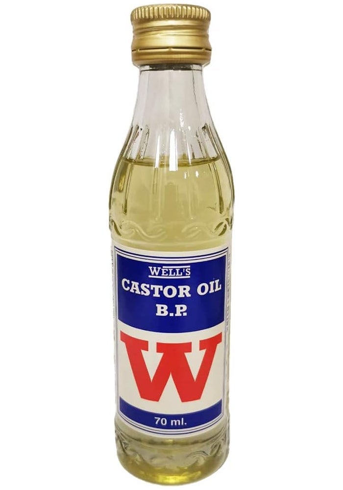 Wells Castor Oil B.P. 70ml - Hair Loss Prevention - Image 1