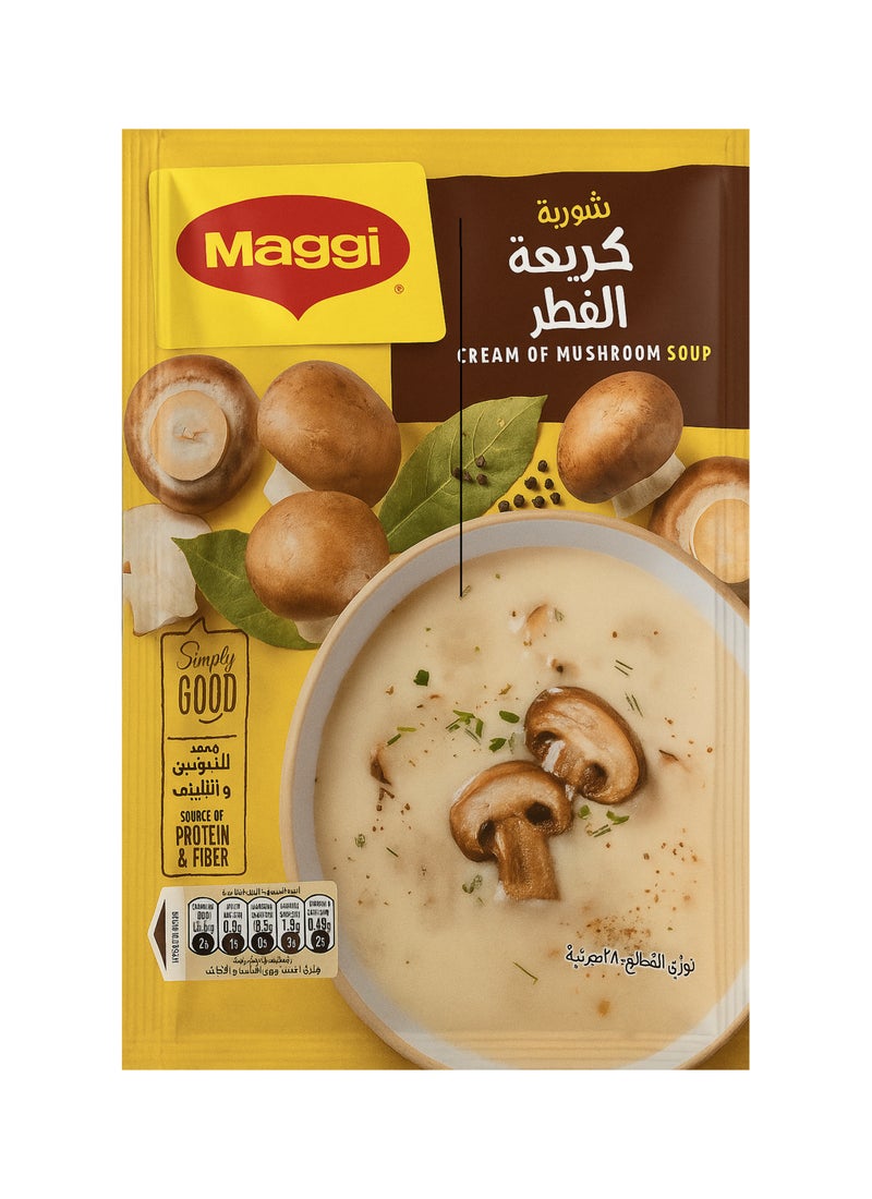 Maggi Soup Cream Of Mushroom 68g - Image 1