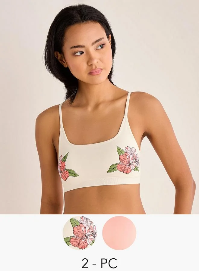 Splash FAV Set of 2 - Assorted Seamless Bra