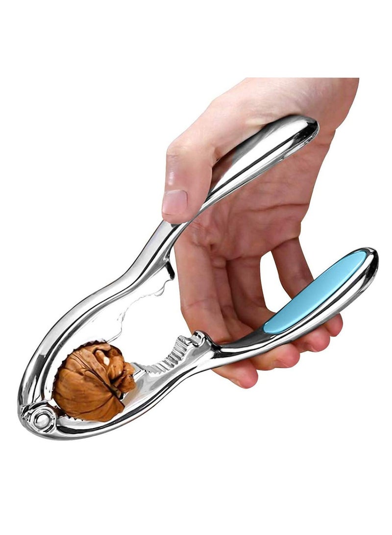 Nutcracker Metal Walnut Cracker Hazel Nutcracker The Nutcracker Pecan Nut Walnuts Heavy Duty Metal Nut Cracker Tool for Shellfish Shell Lobster Crab Hazelnut Walnut - Image 1