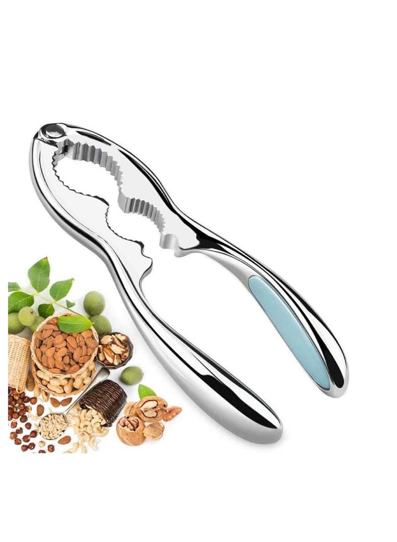 Nutcracker Metal Walnut Cracker Hazel Nutcracker The Nutcracker Pecan Nut Walnuts Heavy Duty Metal Nut Cracker Tool for Shellfish Shell Lobster Crab Hazelnut Walnut - Image 2
