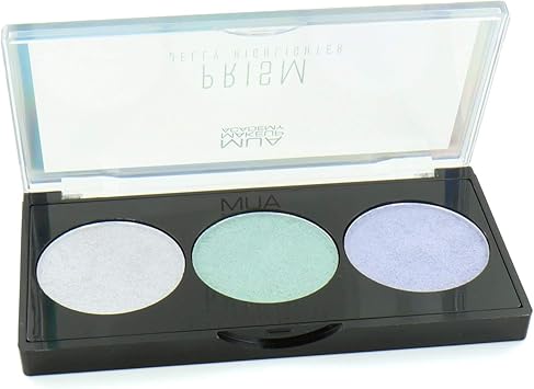 MUA MakeUp Academy Prism Jelly Highlight Trio Strobe Hologhphic Powder Vegan Crystal Cut