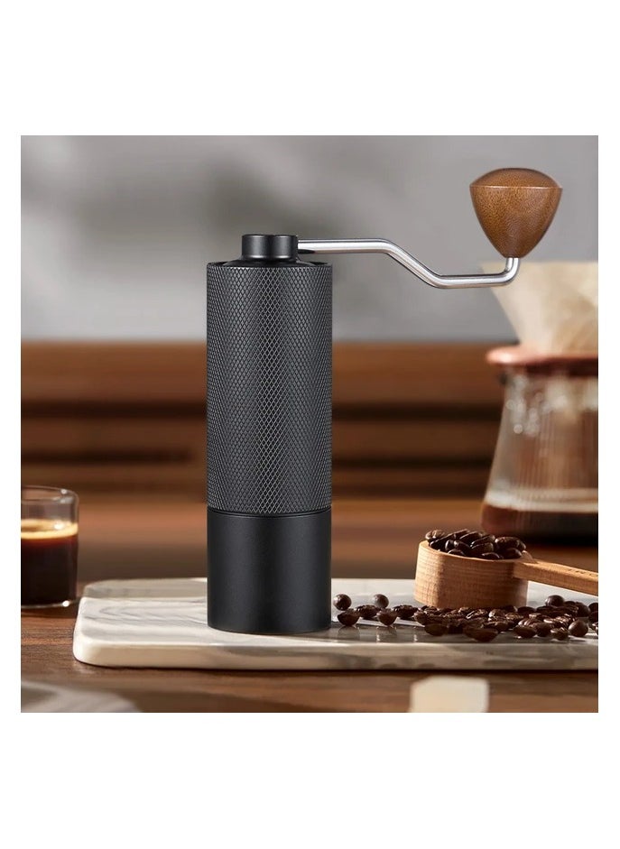 Qahwa Handmade coffee bean grinder with adjustable settings, pointed stainless steel grinding machine  - Image 1