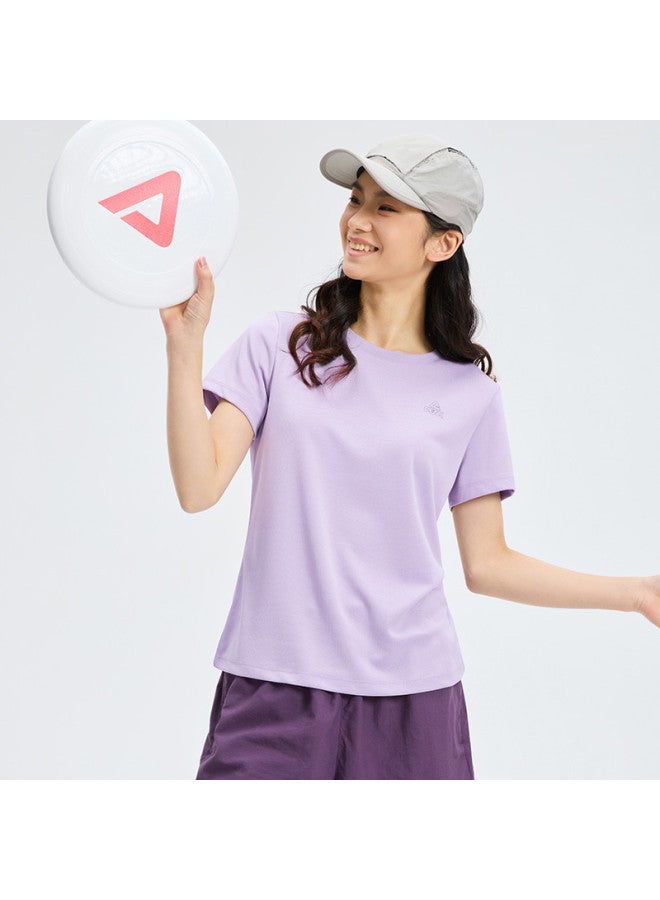 PEAK Vitality T-Shirt | Quick-Dry Tech Sports Round Neck Short Sleeve, Spring/Summer Casual Outdoor Moisture-Wicking Waist-Cinching Top For Women - Image 2