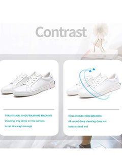 Phone Planet Shoe Washing Machine Small Household, Portable Lazy Washing Machine, 360° Cleaning, 10 Minutes Fast Cleaning, Safe Material Does Not Hurt Shoes Blue/White  - Image 5