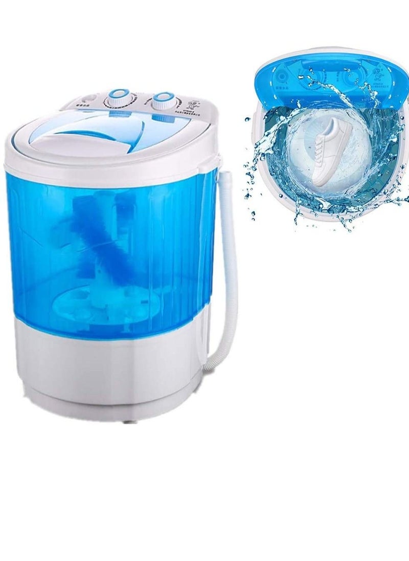 Phone Planet Shoe Washing Machine Small Household, Portable Lazy Washing Machine, 360° Cleaning, 10 Minutes Fast Cleaning, Safe Material Does Not Hurt Shoes Blue/White  - Image 4