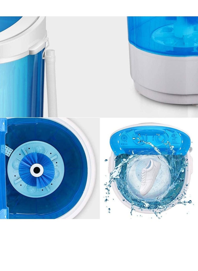Phone Planet Shoe Washing Machine Small Household, Portable Lazy Washing Machine, 360° Cleaning, 10 Minutes Fast Cleaning, Safe Material Does Not Hurt Shoes Blue/White  - Image 3