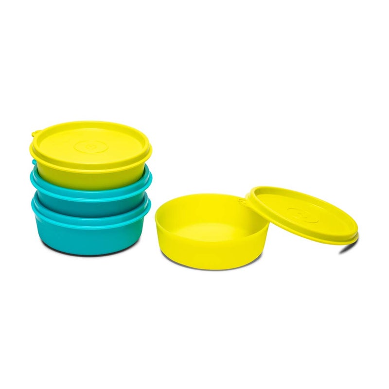 Tupperware Multipurpose Liquid Tight Executive Lunch Bowl 180 Ml 4 Piece Plastic - Image 1