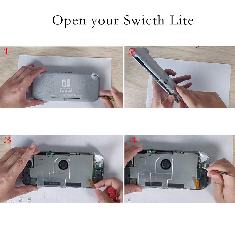 HYNNIO Replacement Joystick for Nintendo Switch lite, Repair Joystick Replacement Tool Kit for Switch lite and Nintendo Joycon Controller - Image 5