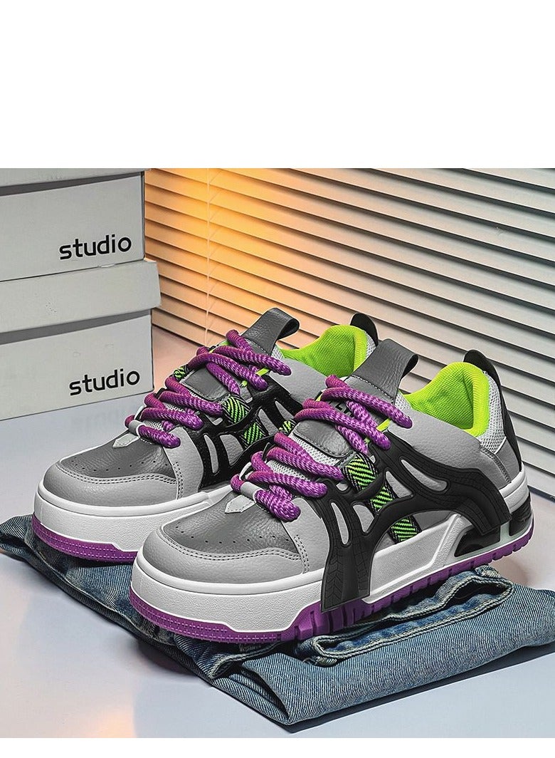 KUYING New Casual Breathable Thick Sole Sneakers  - Image 2