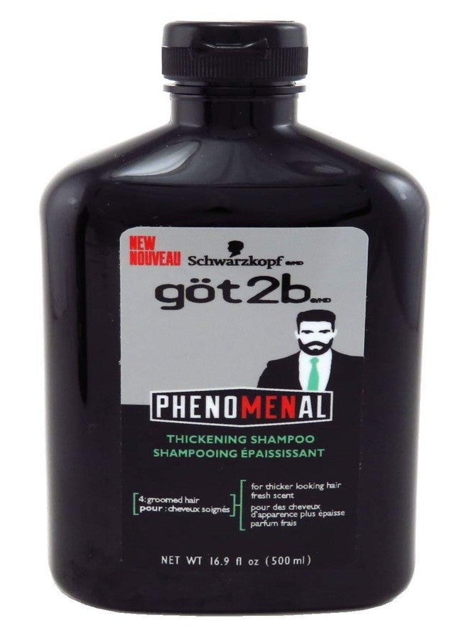 Got2B Phenomenal Shampoo Thickening 16.9 Ounce (500ml) (2 Pack)