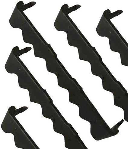 888 Corp 20-Pack - Pro Quality Large Steel 1-3/4" No Nail Sawtooth Picture Hangers - Black Oxide - Image 1